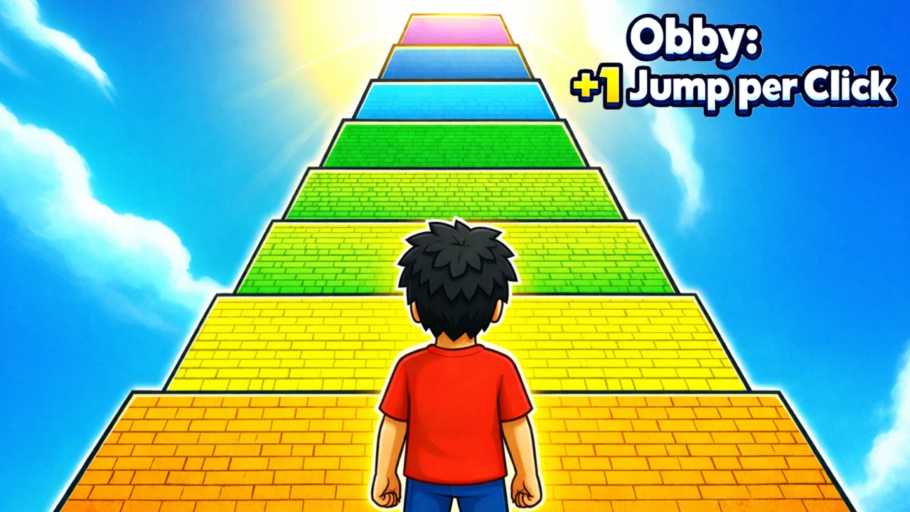 Obby: +1 Jump per Click
